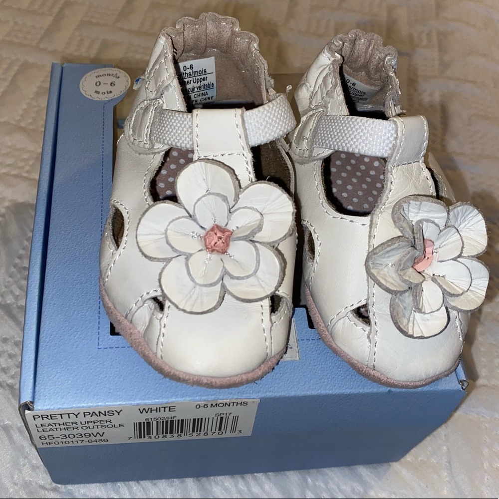 Robeez Pretty Pansy Soft Soles